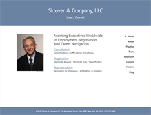 Tablet Screenshot of executivelaw.com